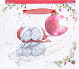 Me To You Bears Sledging Christmas Medium Sized Gift Bag