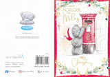 Bear Posting Letter In Post Box Across The Miles Christmas Card