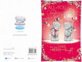 Bears Holding Gifts To All Of You Christmas Card