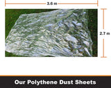General Purpose 2 Polythene Dust Sheets, tool