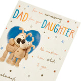 Boofle Design Heartfelt From Daughter Dad Birthday Card