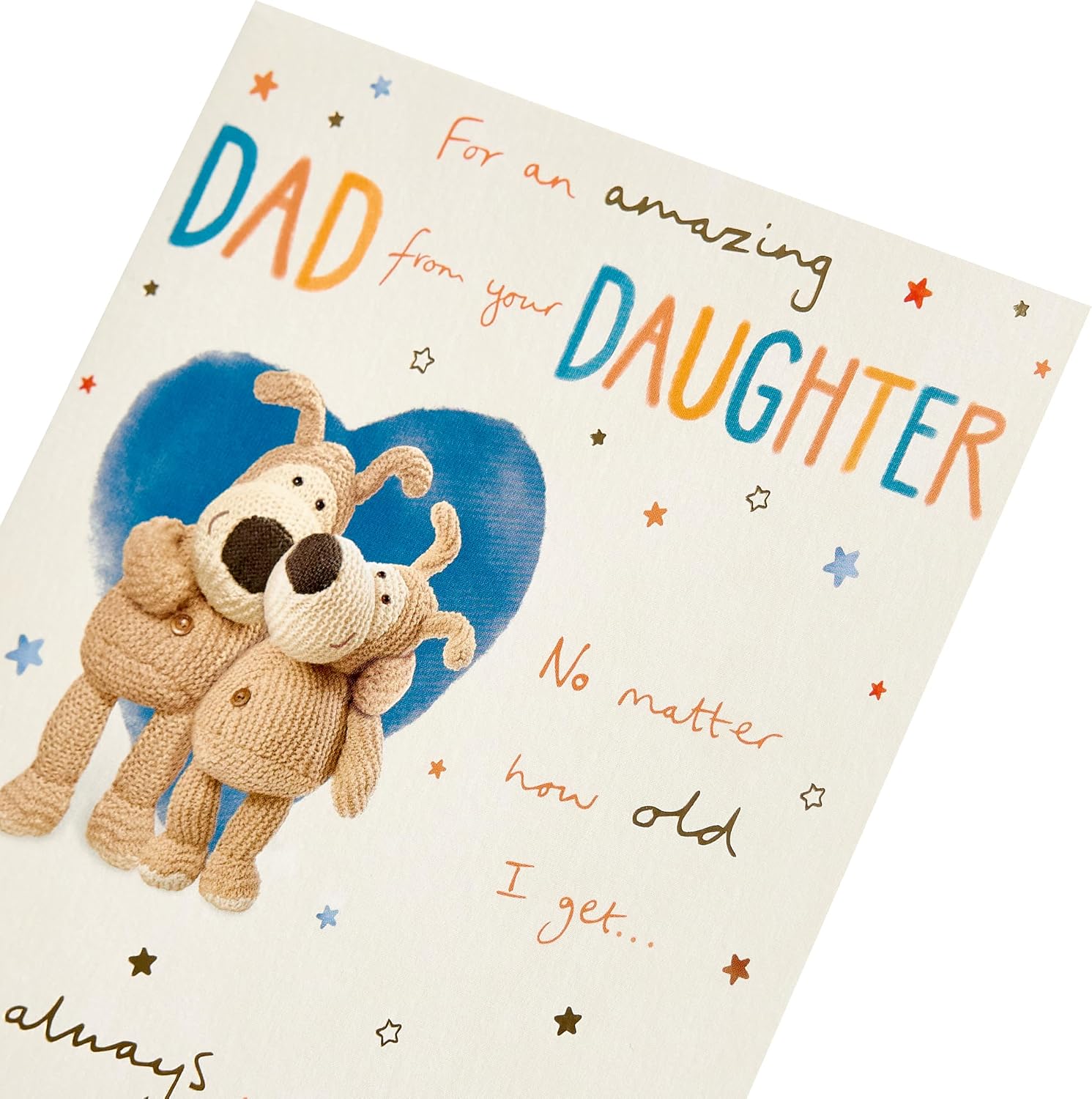 Boofle Design Heartfelt From Daughter Dad Birthday Card