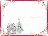 Bears Sat Together Holding Mugs Lovely Friend Christmas Card