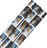 The Gruffalo Design 12M Christmas Wrapping Paper 3 Pack, 4M Each