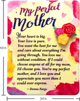 Miniature Easel Print with Magnet My Perfect Mum Mother's Day Christmas Birthday