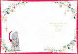Bear Posting Letter In Post Box Across The Miles Christmas Card