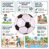 Inflatable Football 40cm - Kids Beach Day Summer Fun Small Football Playground Game Garden Paddling Pool