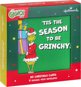 Grinch Inspired Kids Mini Multipack 20 Cards 4 Designs Christmas Card