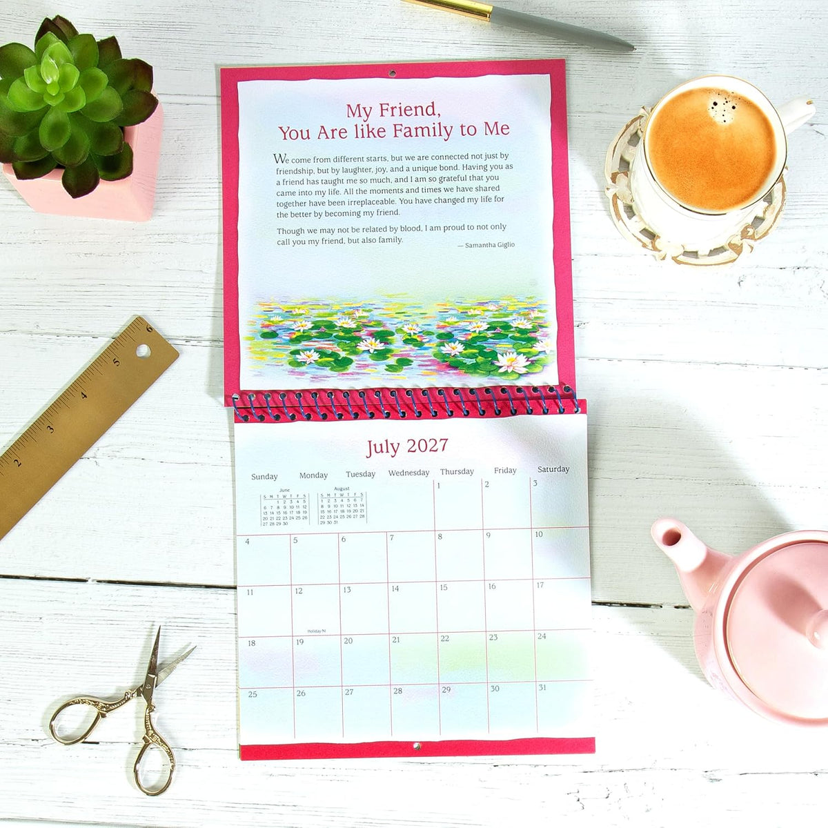 Good Friends Are Hard To Find Blue Mountain Arts Collection Hanging Wall Calendar