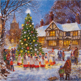 Festive Scene 16 Pack 2 Designs Charity Christmas Cards
