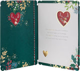 Traditional Illustrated Winter Forest Scene Design Husband Christmas Card