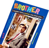 Mr Bean Design Brother Birthday Card