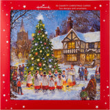 Festive Scene 16 Pack 2 Designs Charity Christmas Cards