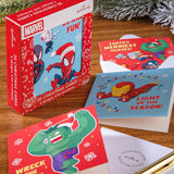 MARVEL Avengers Multipack Pack of 20 in 4 Designs Christmas Cards