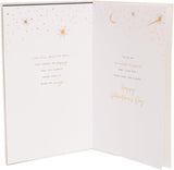 Beautiful Design Night Scene Husband Valentine's Day Card