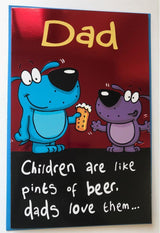 Dad, Father's Day Greeting Card 