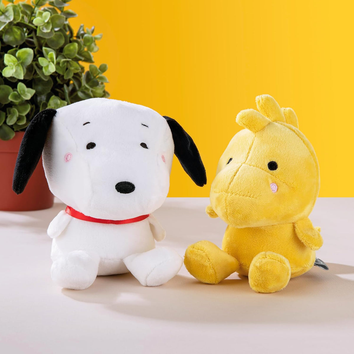 Better Together SNOOPY & WOODSTOCK Plush Pair Set of 2
