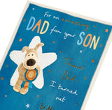 Boofle No1 Badge Design From Son Dad Birthday Card