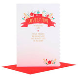 Christmas Card To Mum 'Loving Wishes' 
