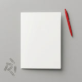 Pack of 5 A4 Blank White 260gsm Greeting Cards – Design Your Own Cards