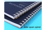 A4 32 Sheets Side Spiral Open Gouache Pad