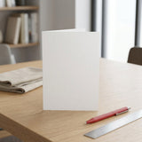 Pack of 5 A5 Blank White 260gsm Greeting Cards – Design Your Own Cards
