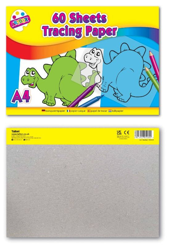 Artbox A4 tracing paper - 60 sheets