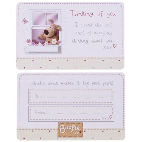 Boofle Credit Card Thinking Of You {DC}