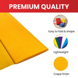 Wine Crepe Paper Sheet 50cm x 2m 17GSM 35% Stretch Craft Paper