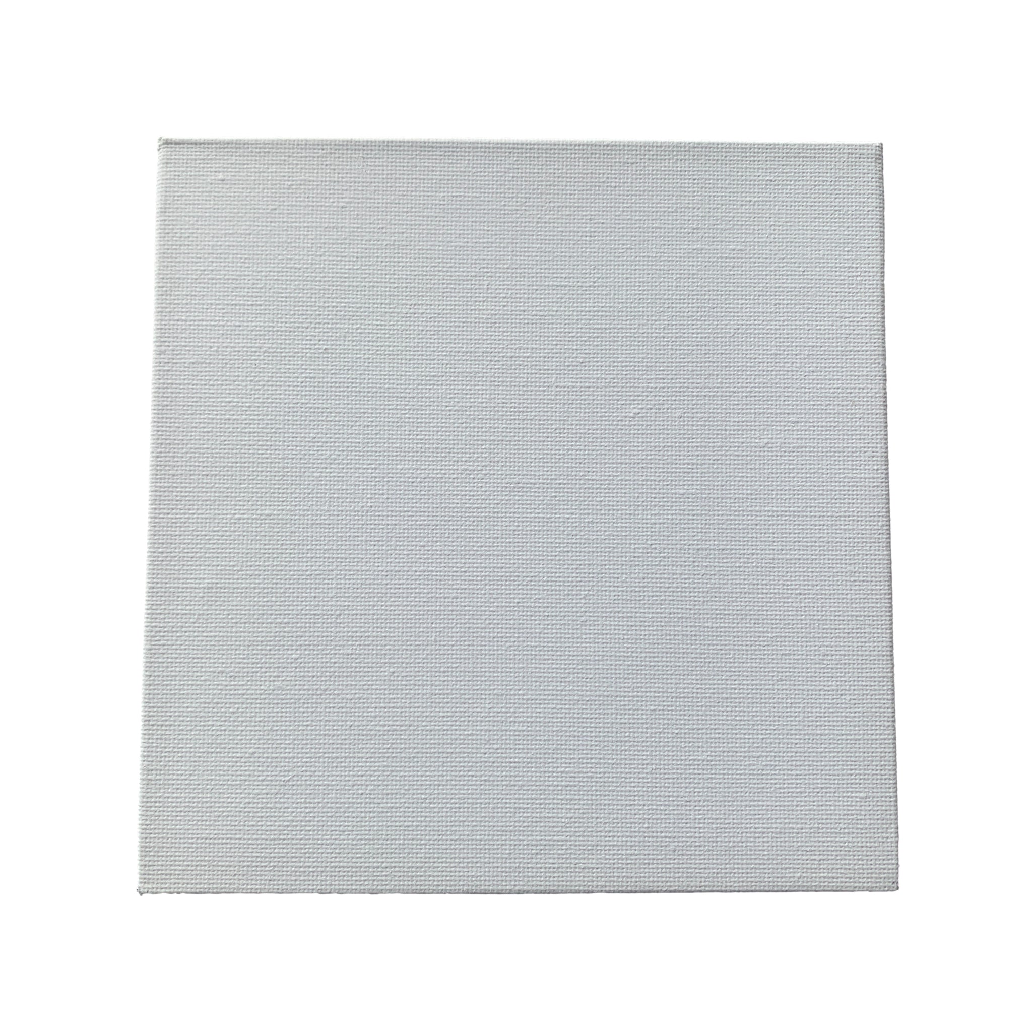 15x15cm Blank White Flat Stretched Board Art Canvas By Janrax