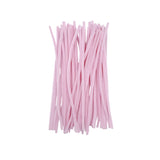 Pack of 50 Pastel Pink Coloured Pipe Cleaners 30cm x 6mm Craft Chenille Stems
