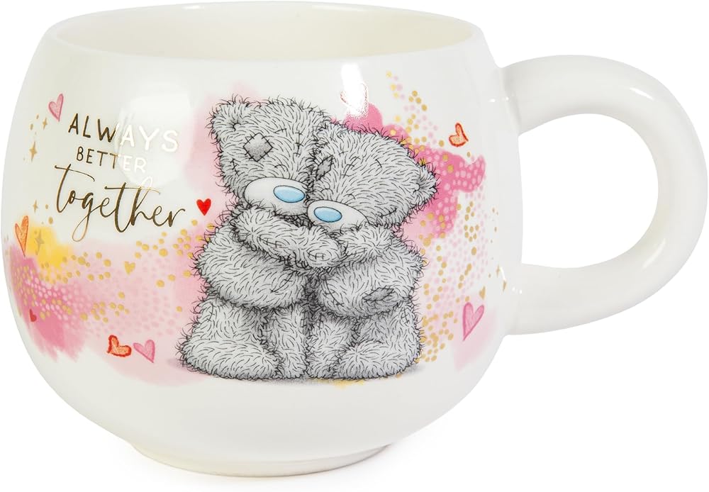 Me to You Tatty Teddy Large Mug On Gift Plinth Official Valentine's Day Collection