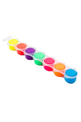 7 Pots of Fluorescent Poster Paints