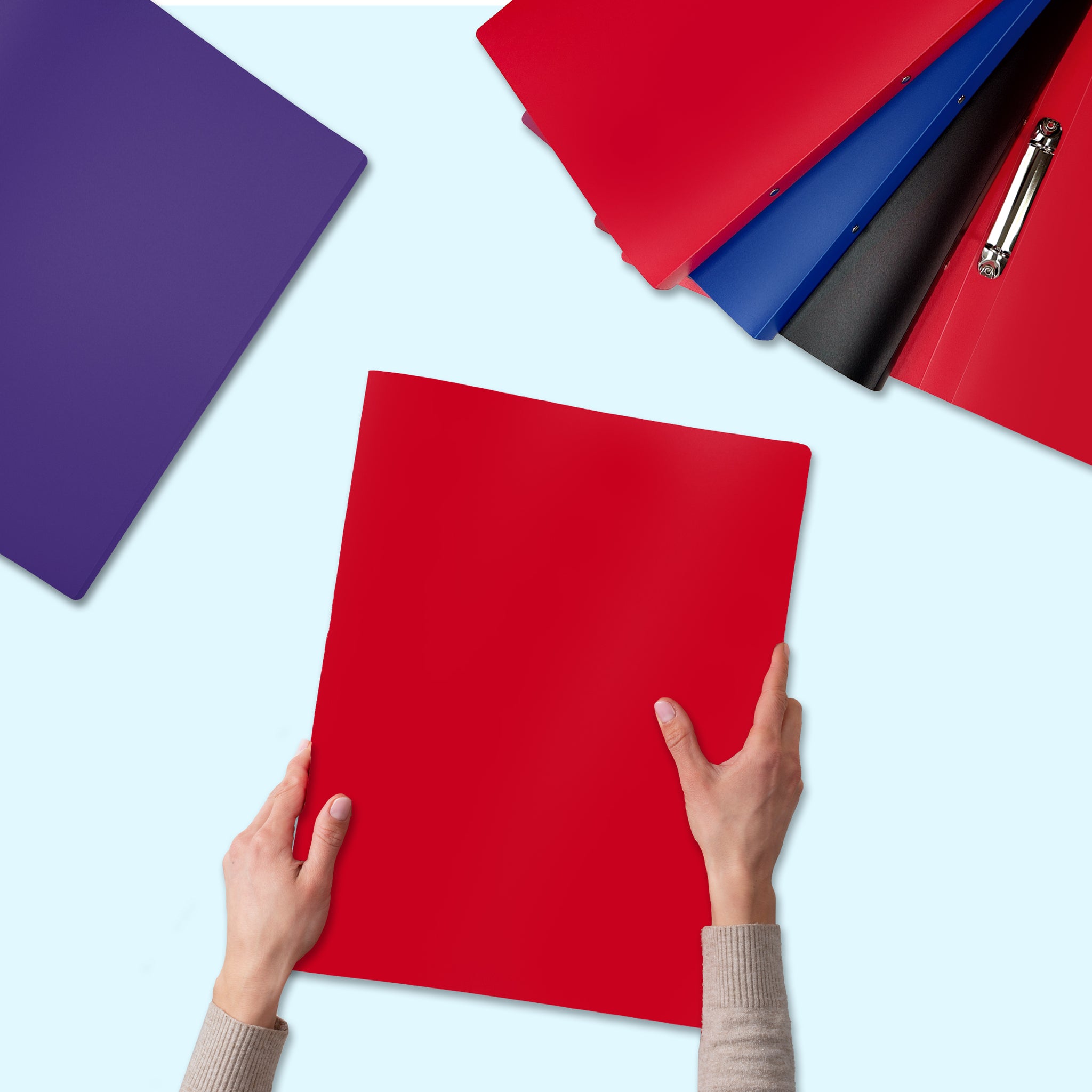 A4 Black Ring Binder by Janrax