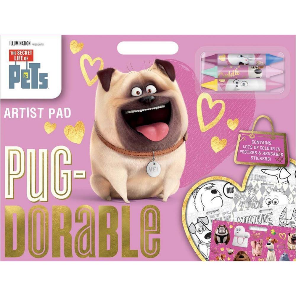 Secret Life Of Pets Artist Pad