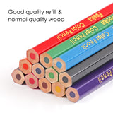 Pack of 12 Half Colouring Pencils