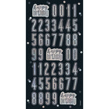 Birthday Glitz Black Balloon Weight Centerpiece {DC}