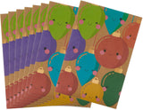 Box of 8 Festive Xmas Baubles In Aid of Mind Charity Christmas Cards