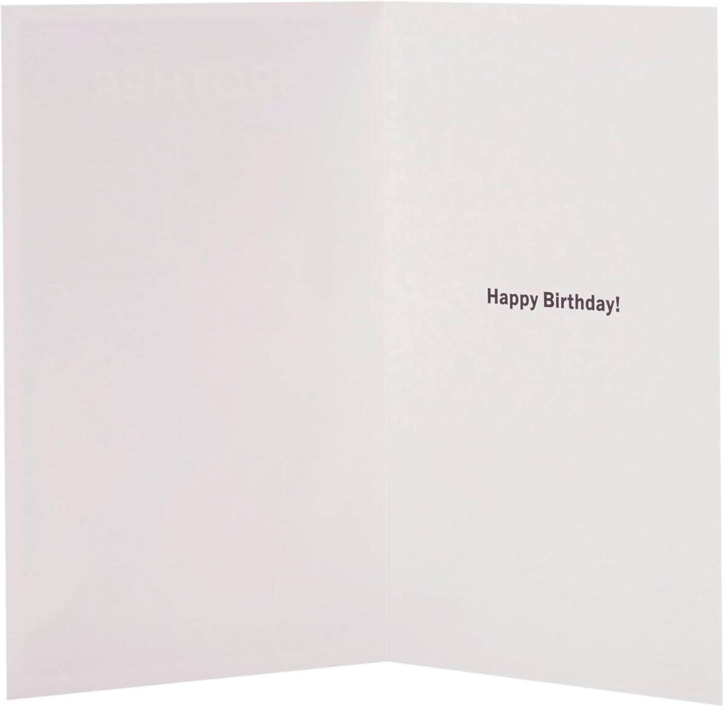 Funny Ok Sign Design Brother Birthday card