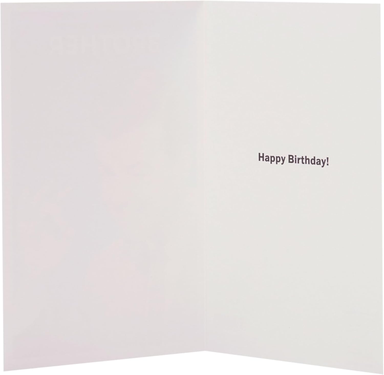 Funny Ok Sign Design Brother Birthday card