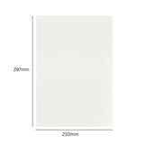 Pack of 10 A4 5mm White Foam Boards – 210 x 297mm