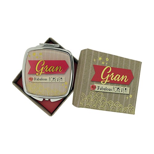 Boom Shaka Laka Compact Mirror for Gran Fabulous Forever in Presentation Box. SC1435