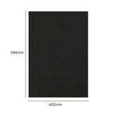 Pack of 10 A2 5mm Black Foam Boards with Core – 420 x 594mm