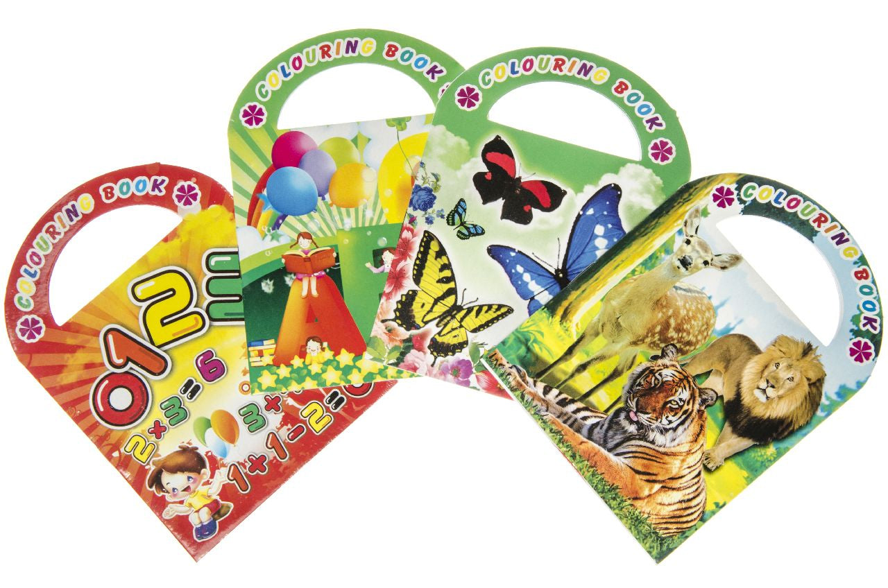 Single Coloring Mini Book With Stickers