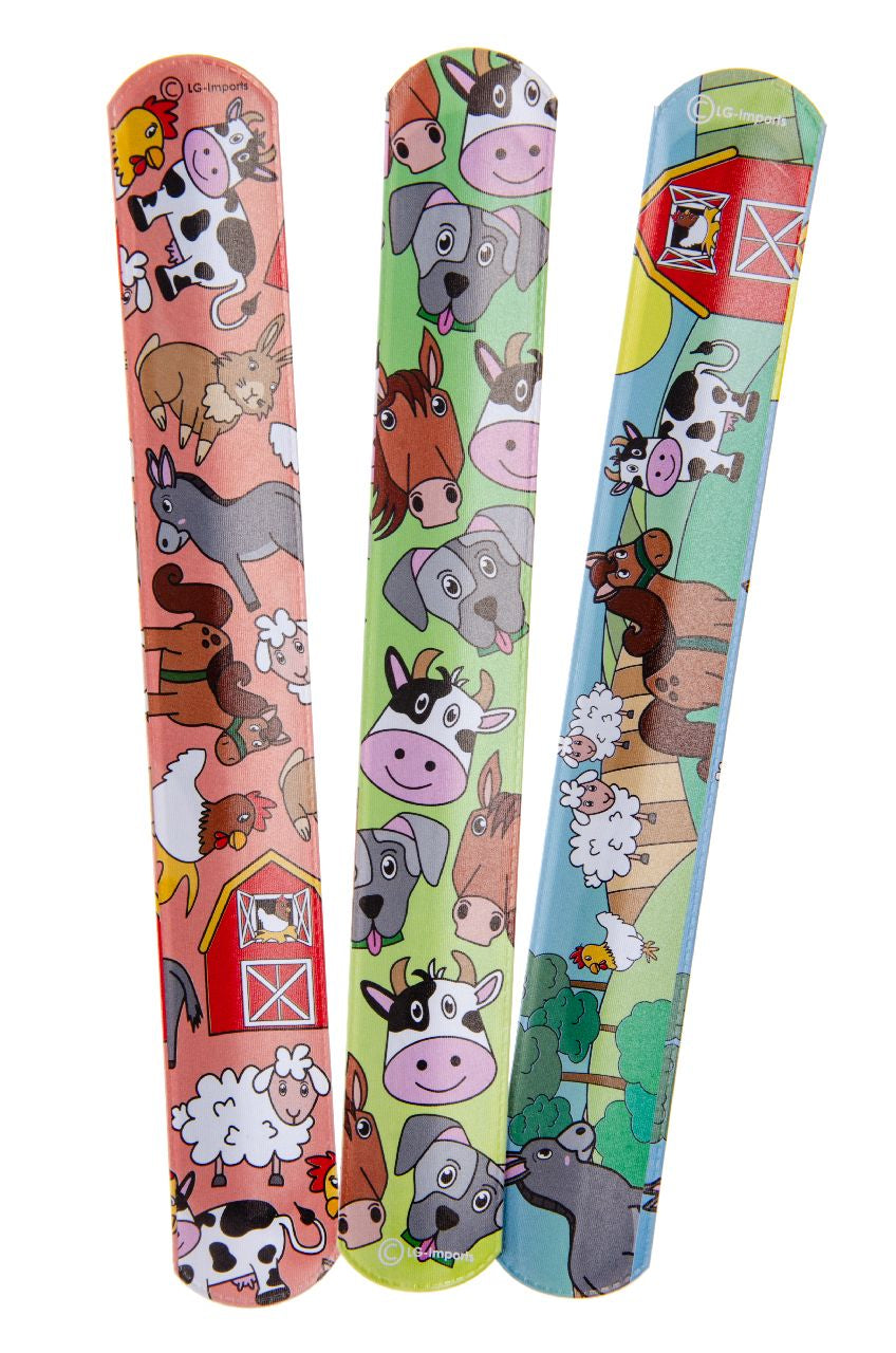 Single Farm Animal Snap Bracelet