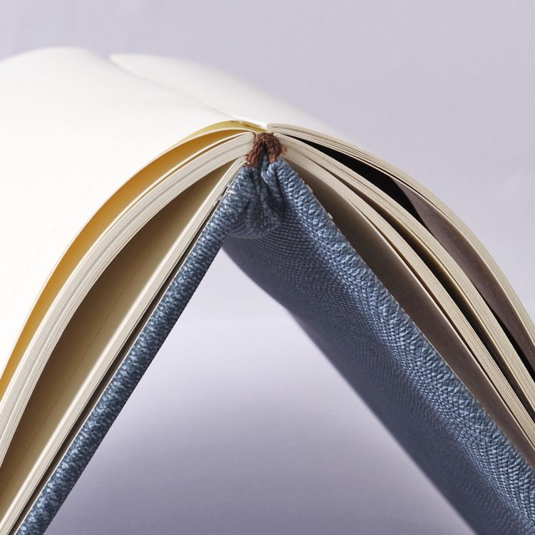 Single B5 96 Sheets Ruled PU Leather Hardcover Notebook