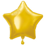 Classic Gold Star Shaped 20" Foil Balloon