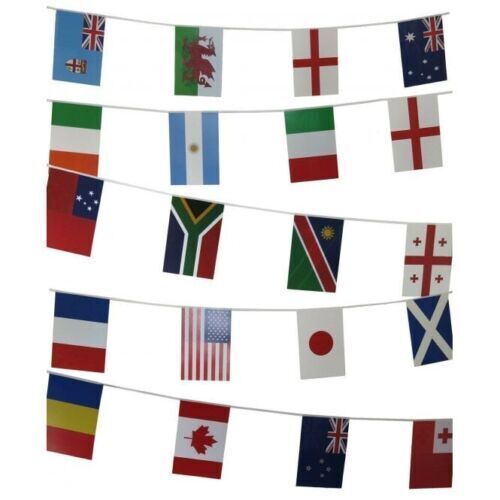 Rugby World Cup Multi Nation Bunting