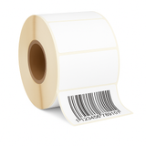 Pack of 1500 White Self Adhesive Thermal Printer Labels Roll 63.5 x 38.1mm