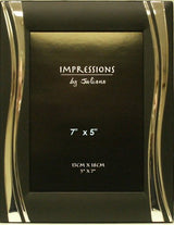 SHINY WAVE BLACK PHOTOGRAPH FRAME